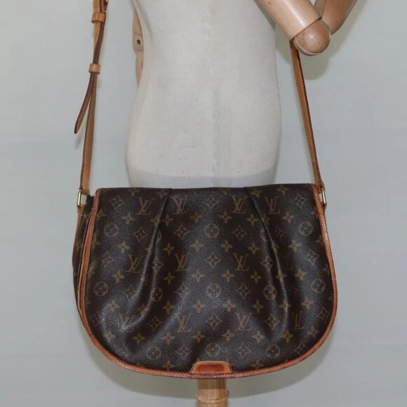 LOUIS VUITTON Monogram Menilmontant MM Shoulder Bag - Picture 1 of 16